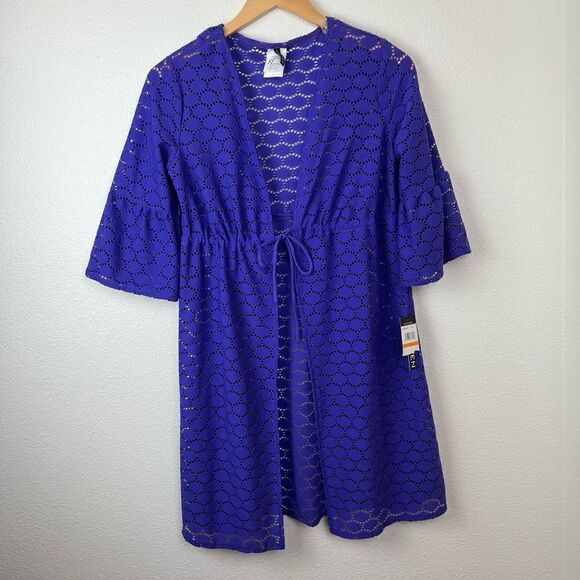 Jantzen Women Purple Beach Coverups size Small - Picture 1 of 6